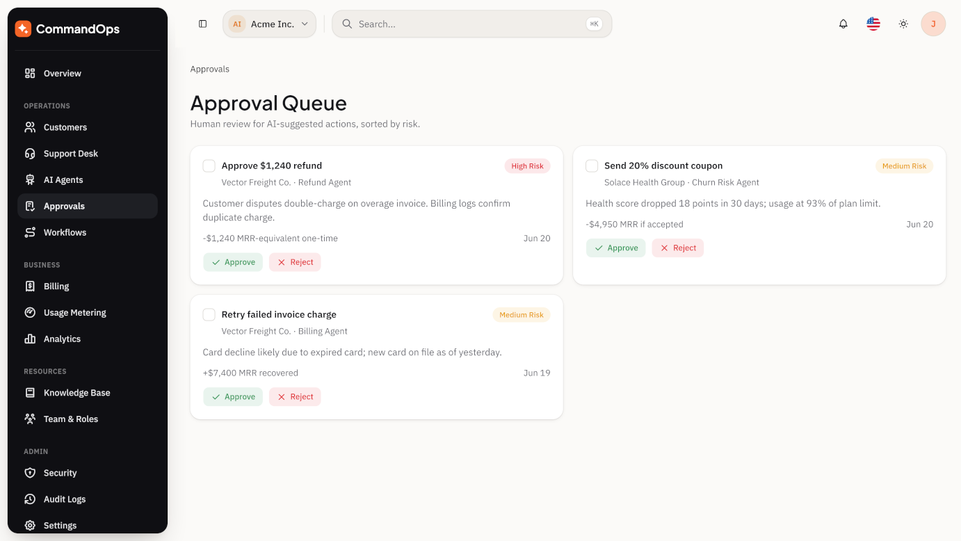 Approval Queue