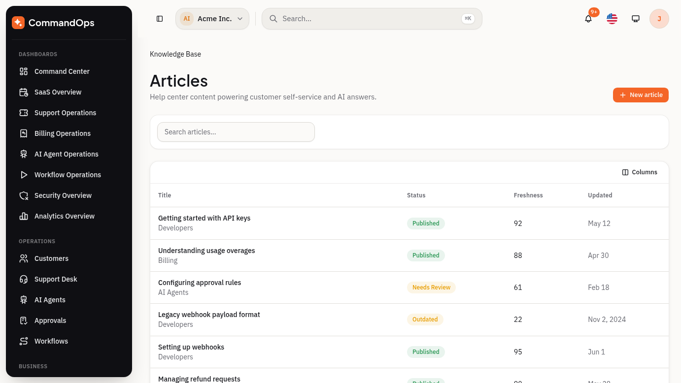 Knowledge Base module